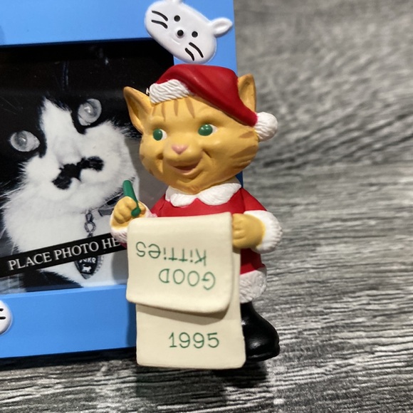 Hallmark | Special Cat Photo Holder (1995) - Keepsake Ornament - Picture 10 of 10